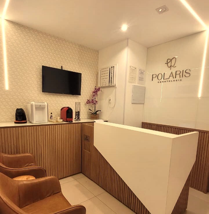 Recepção da Polaris Odontologia